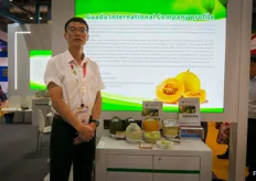 Guade International is a melon grower from Gansu, China. The company is part of the Gansu pavilion.